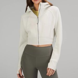 Lululemon Scuba Full-Zip Cropped Hoodie
